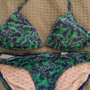 Lilly Pulitzer medium bathing suit. Like new